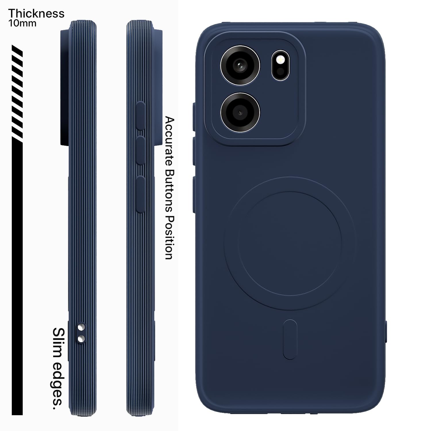 OnePlus Nord CE 6 5G mobile back cover in blue by Pikkme – photo 3