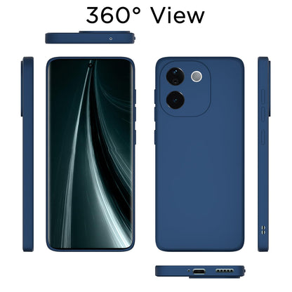 Blue Matte back cover for Vivo T3 Pro/iQOO Z9s Pro 5G – Pikkme – photo 4