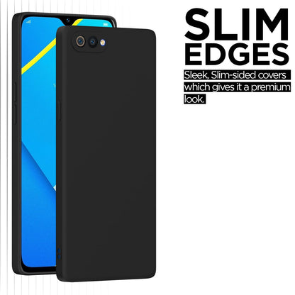 Realme C2 Matte mobile cover in black by Pikkme – photo 6