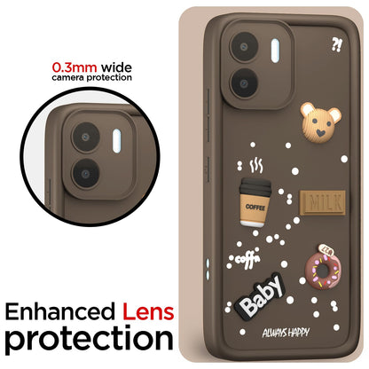 Brown mobile cover for Redmi A1/A2 – Pikkme – photo 5