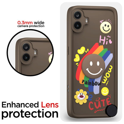 Brown Soft Silicone mobile cover for CMF Phone 1 – Pikkme – photo 5