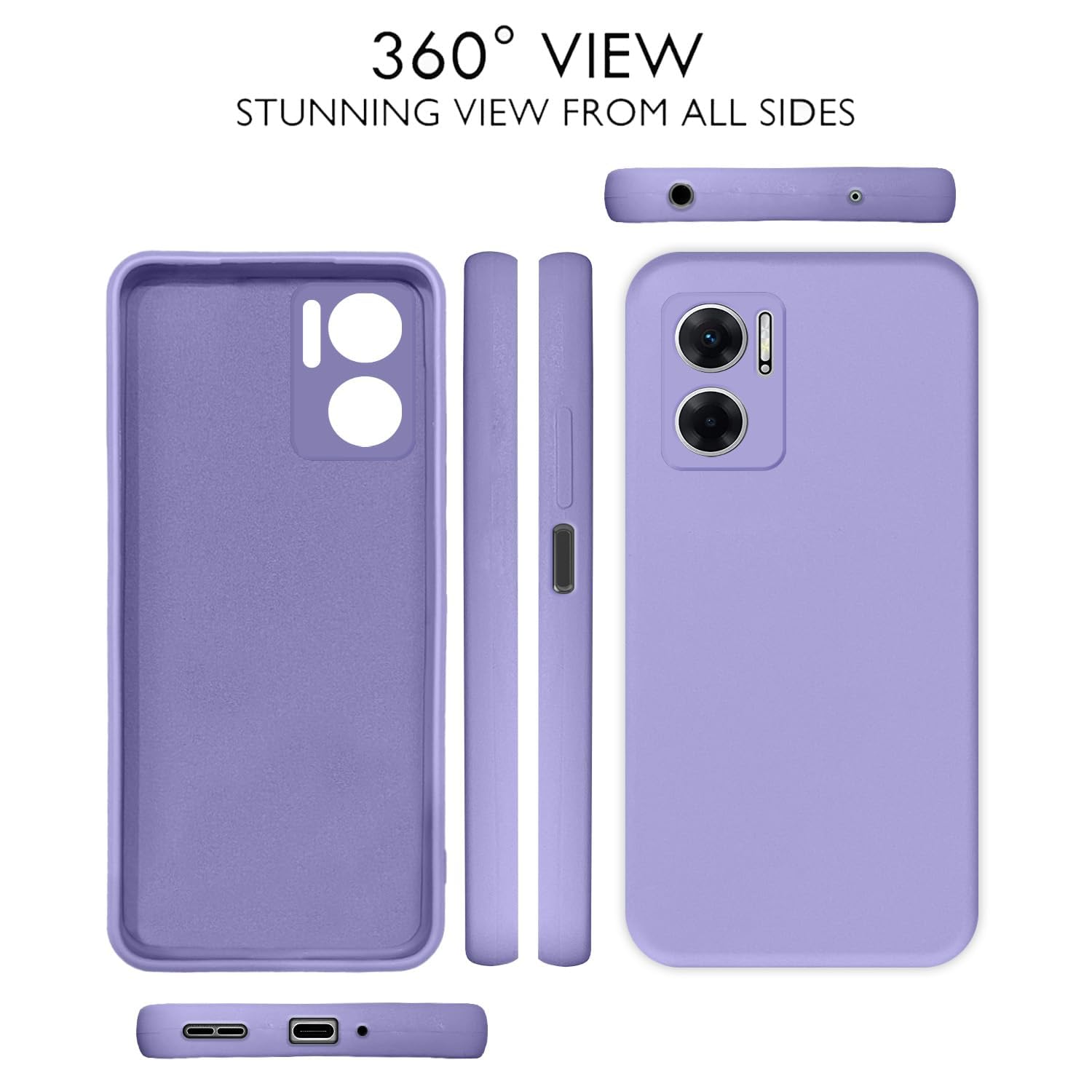 Purple mobile cover for Redmi 11 Prime 5G – Pikkme – photo 3