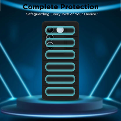 Pikkme Vivo V27/V27 Pro 5G, Vivo V27 Pro/V27/S16 Liquid Silicone black mobile back cover – photo 2