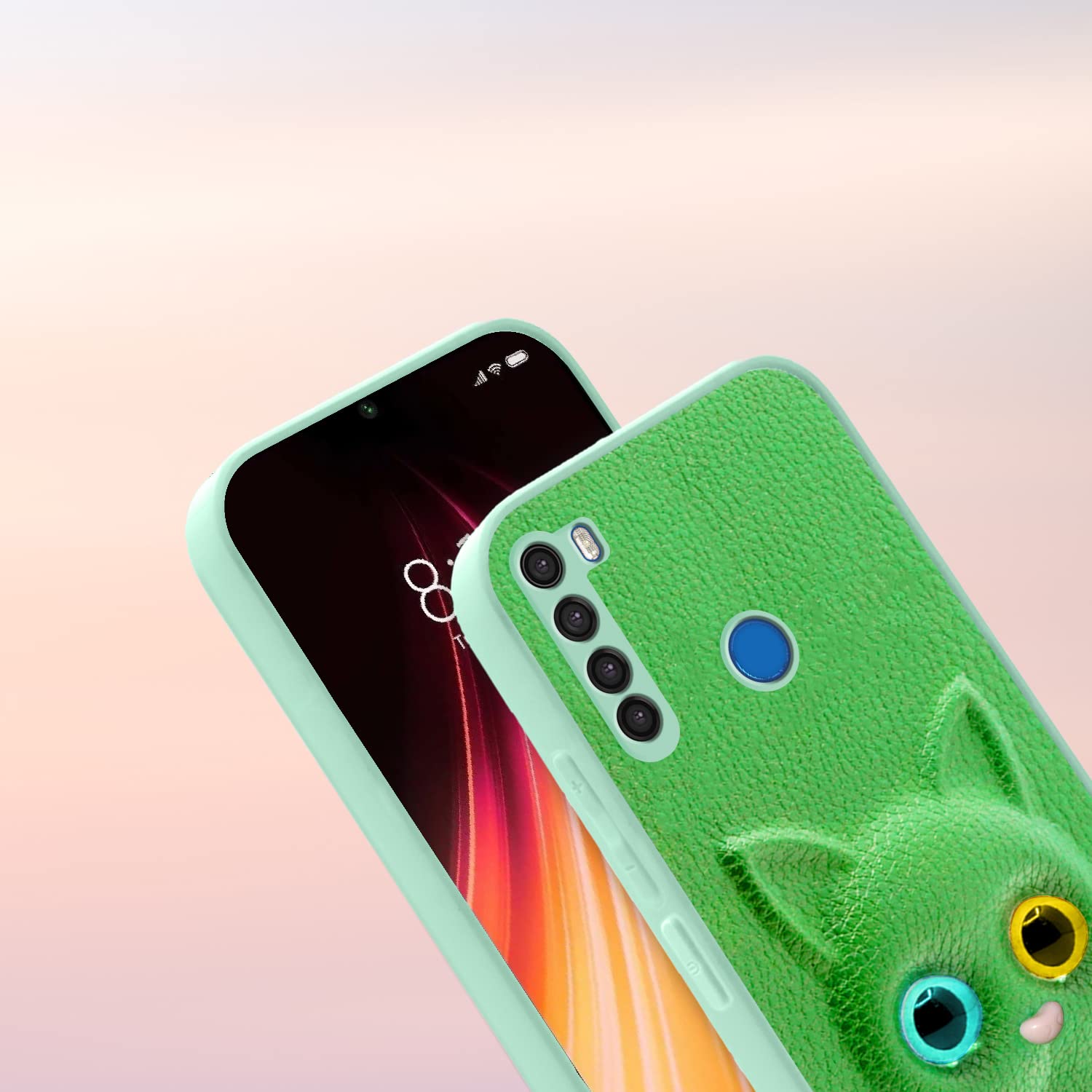 Pikkme Redmi Note 8 green mobile cover – photo 7