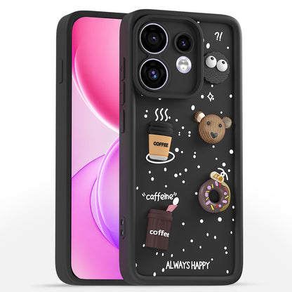 Black mobile cover for Oppo Reno 16 5G – Pikkme