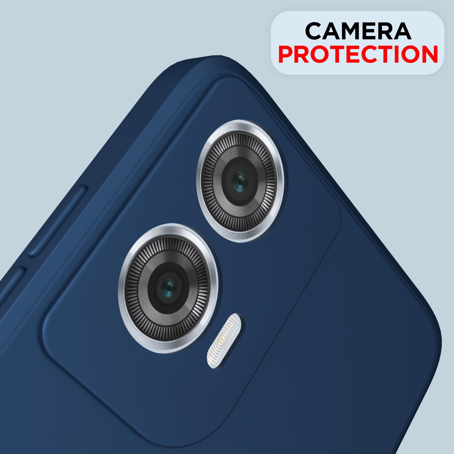 Pikkme blue back cover for Moto Edge 50 Fusion/G96 5G – photo 5