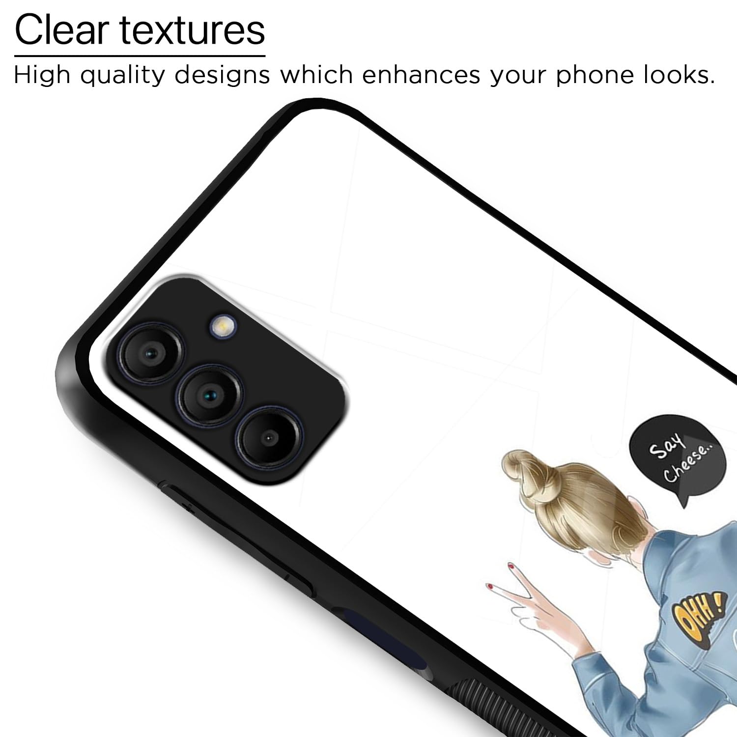 Samsung A15 5G Hybrid phone cover by Pikkme – photo 4