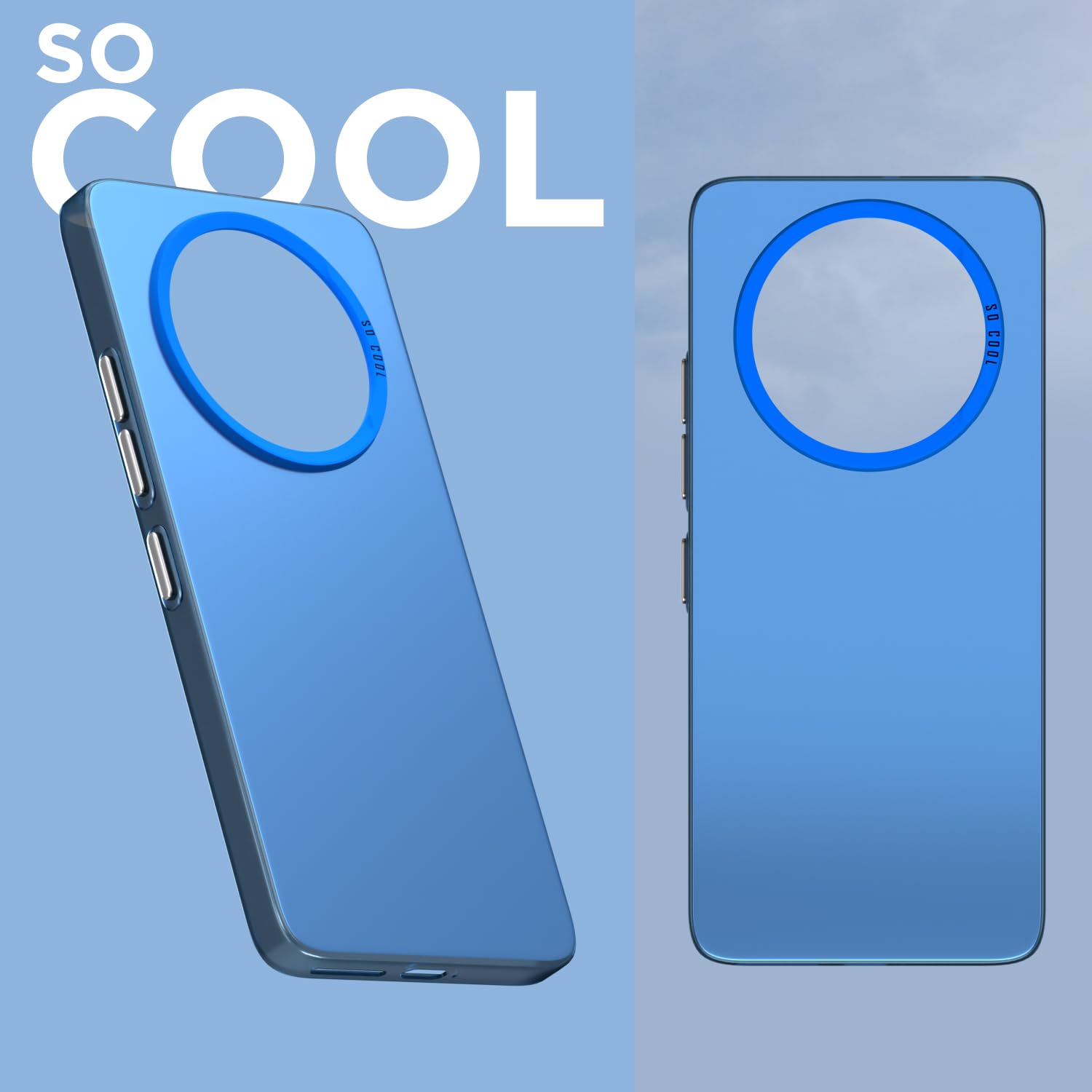 Pikkme Realme 12 Plus/P1/Narzo 70/70 Pro 5G blue mobile back cover – photo 2