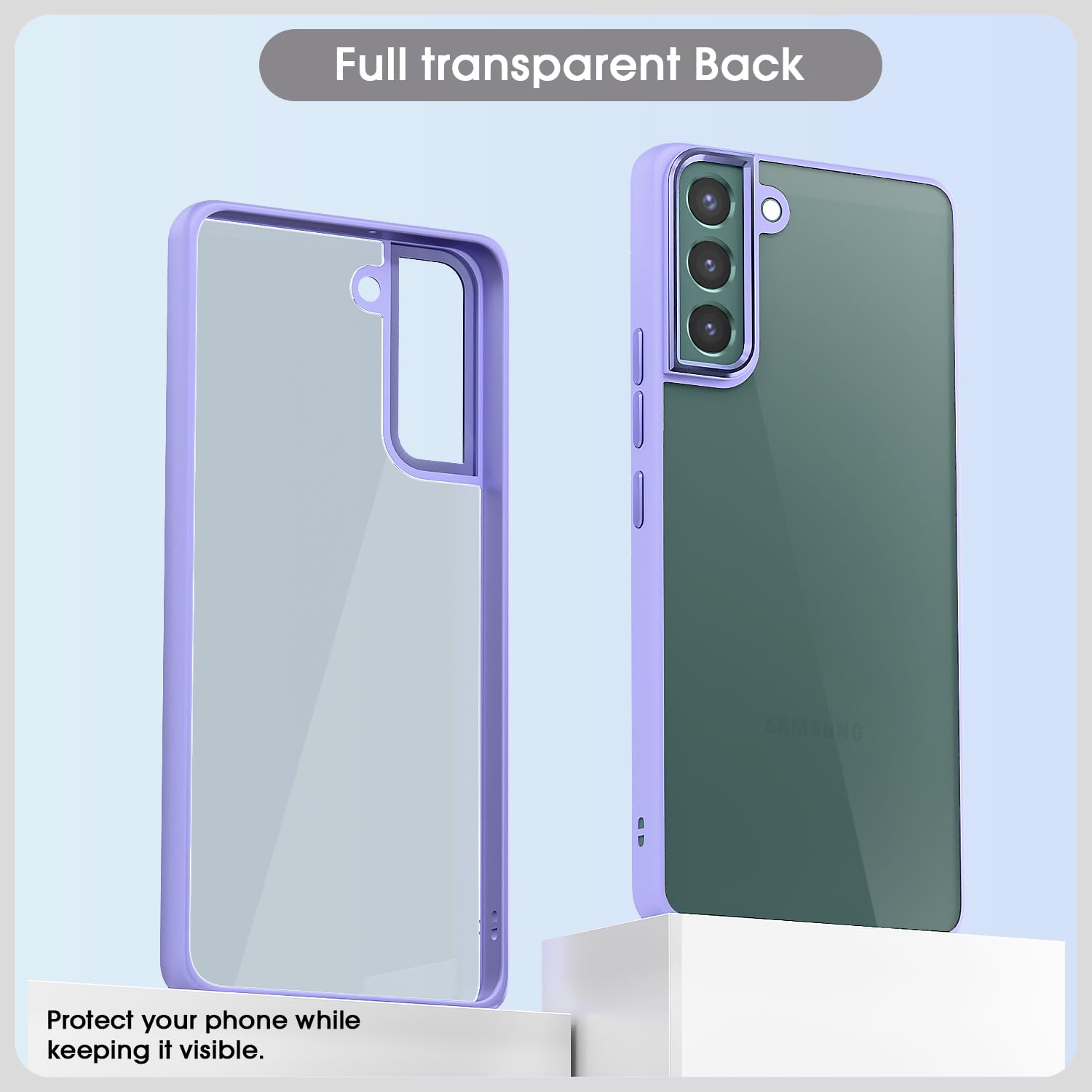 Purple mobile cover for Samsung S22 Plus 5G – Pikkme – photo 3