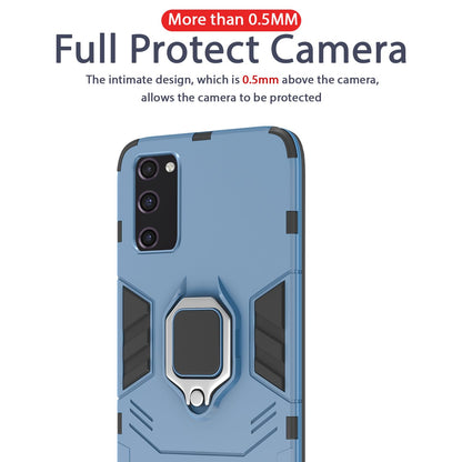 Pikkme Samsung Galaxy S20 Fe 5G D5 Tough Armor Back Cover | Blue