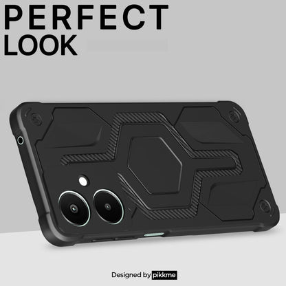 Black mobile back cover for Redmi 13C 5G – Pikkme – photo 4