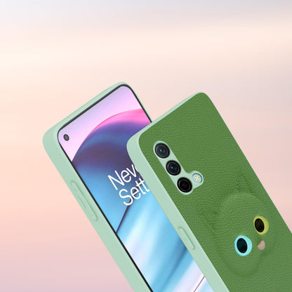 Pikkme Oneplus Nord Ce 5G Kitty Back Cover (Green)