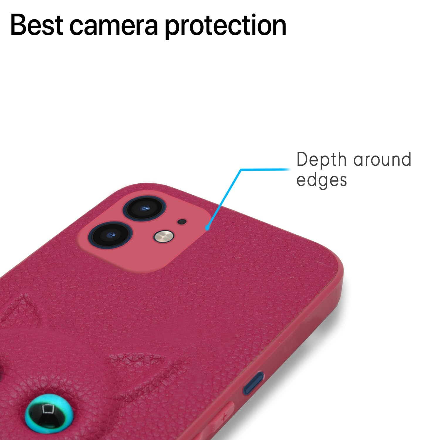 iPhone 12 mobile cover in pink by Pikkme – photo 5
