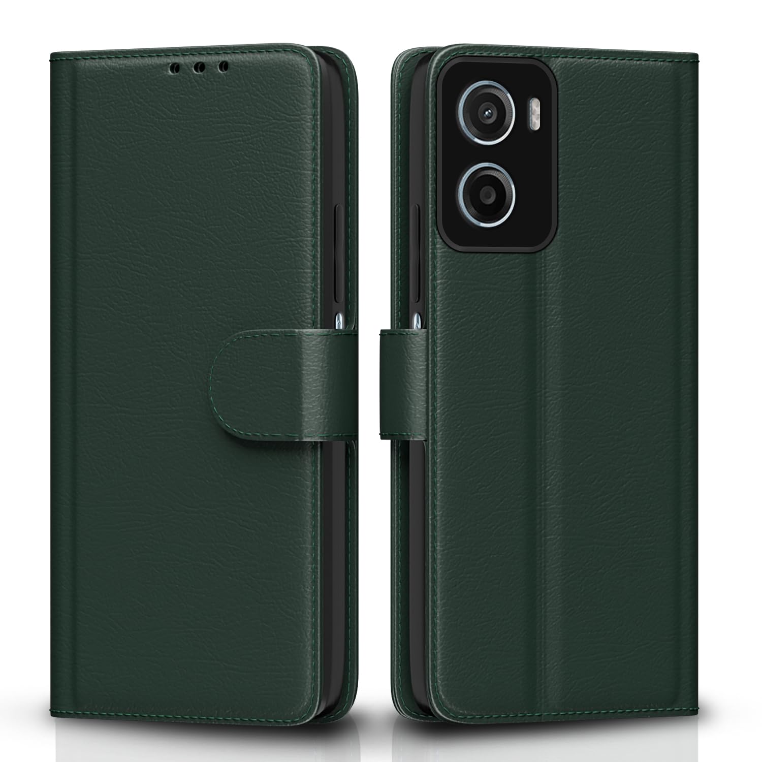 Pikkme Moto G05 Wallet green wallet flip cover