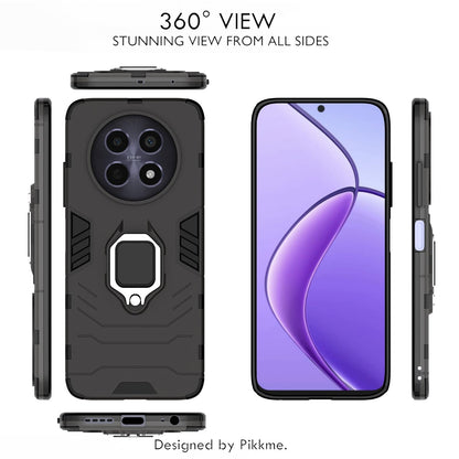 Pikkme Realme Narzo 70x 5G/N65/13/12/12X 5G/C65 black mobile back cover – photo 3
