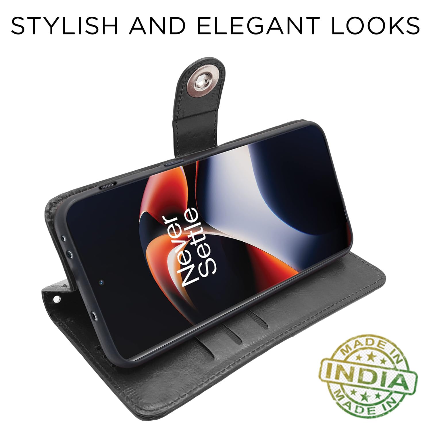 Pikkme black flip case for OnePlus 11R 5G – photo 5