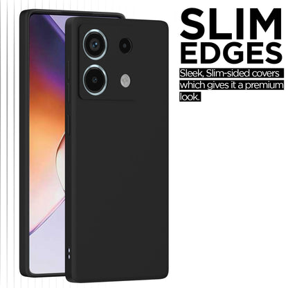 Pikkme black Matte phone cover for Redmi Note 13 Pro 5G – photo 7