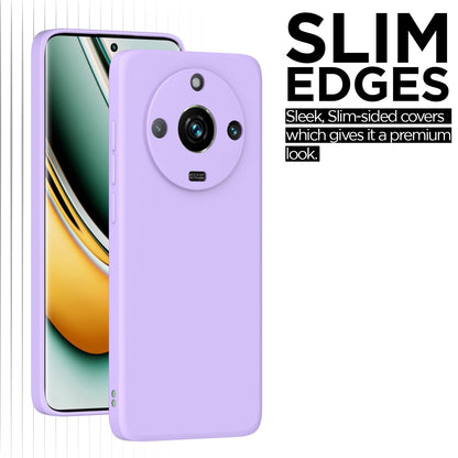 Purple Liquid Silicone back cover for Realme 11 Pro/11 Pro Plus 5G – Pikkme – photo 6