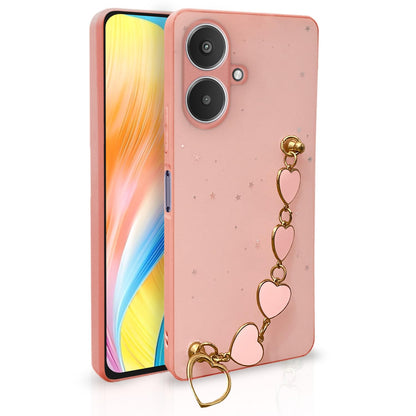 Pikkme pink Chain mobile cover for Redmi 13C 5G