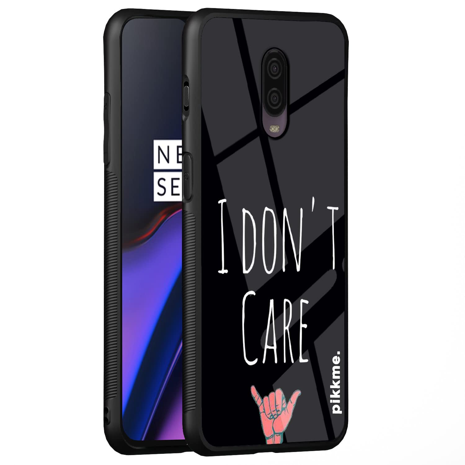 Pikkme OnePlus 6T Hybrid back cover