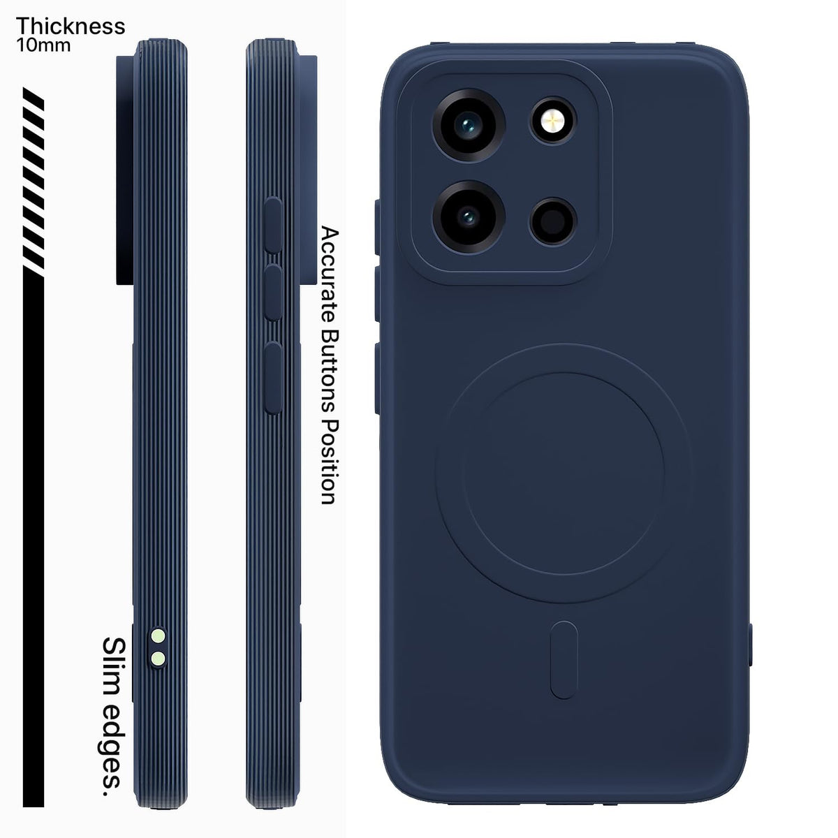 Pikkme OnePlus Nord 6 5G blue phone cover – photo 3