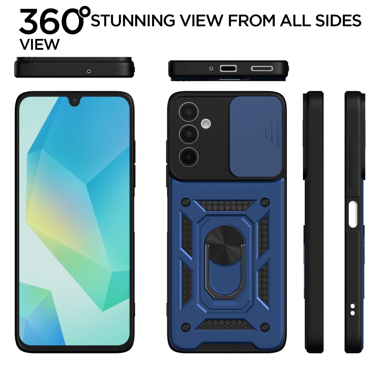 Pikkme Samsung A16 5G blue mobile back cover – photo 5
