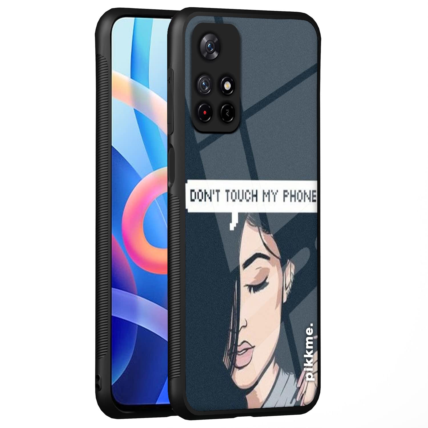 Pikkme Redmi Note 11T/Poco M4 Pro 5G Hybrid mobile cover