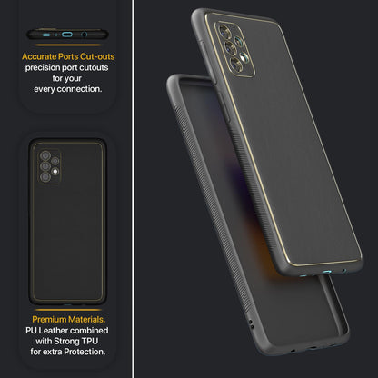 Samsung A52/A52s Chrome mobile cover in black by Pikkme – photo 3
