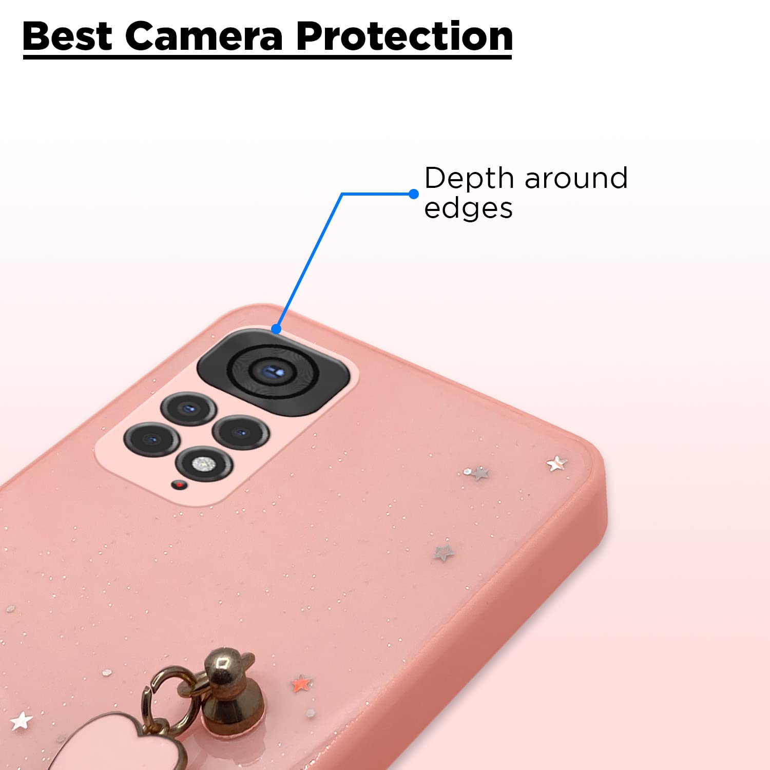 Pikkme pink mobile cover for Redmi Note 11/Note 11S – photo 2