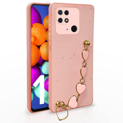 Redmi 10/10 Power Chain phone cover in pink by Pikkme