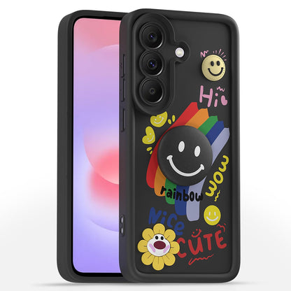 Pikkme black back cover for Samsung A37 5G