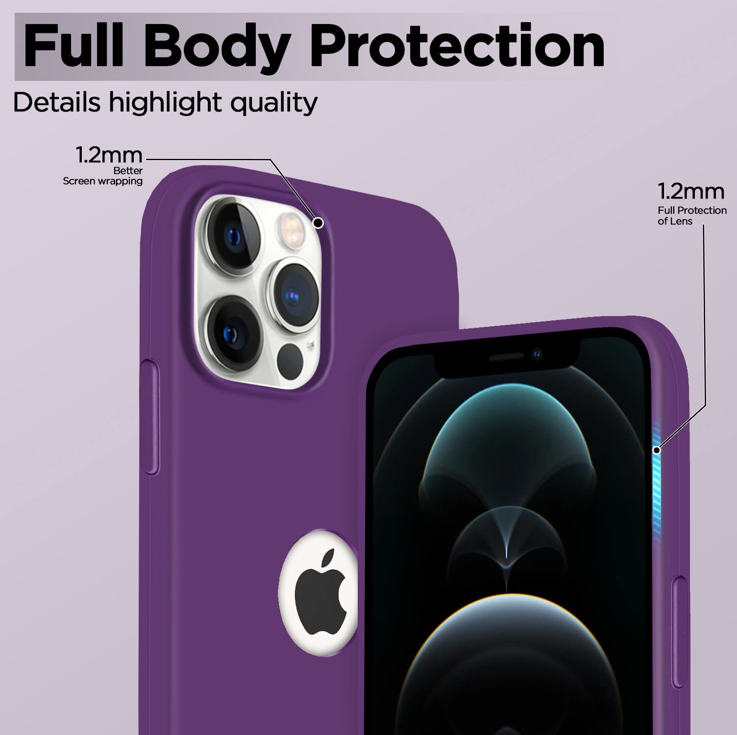 Pikkme grape back cover for iPhone 12 Pro Max – photo 3