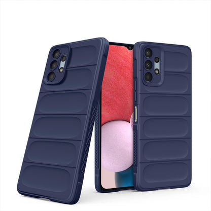 Pikkme Samsung A13 4G/A13 5G Liquid Silicone blue mobile back cover