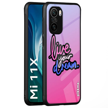 Pikkme Mi 11X/11X Pro Hybrid mobile back cover