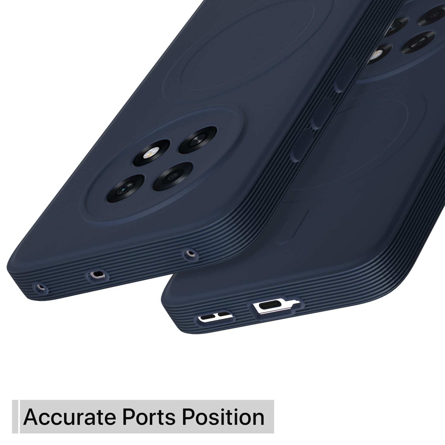 Pikkme blue mobile back cover for Oppo F31 Pro Plus 5G – photo 4