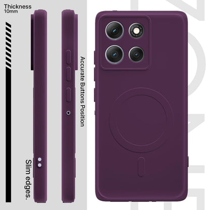 Pikkme purple MagSafe phone cover for Moto G86 Power 5G – photo 3