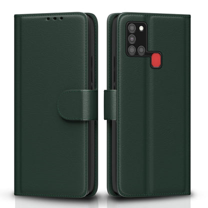 Green flip cover for Samsung A21s – Pikkme