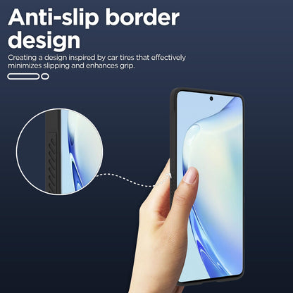 Pikkme Vivo V27/V27 Pro 5G Liquid Silicone black mobile cover – photo 6