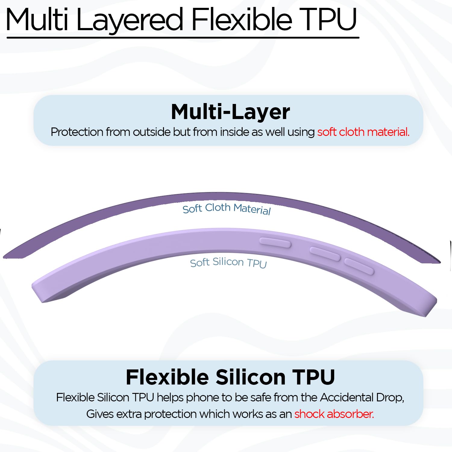 Samsung Note 10 Lite Liquid Silicone mobile cover in purple by Pikkme – photo 4