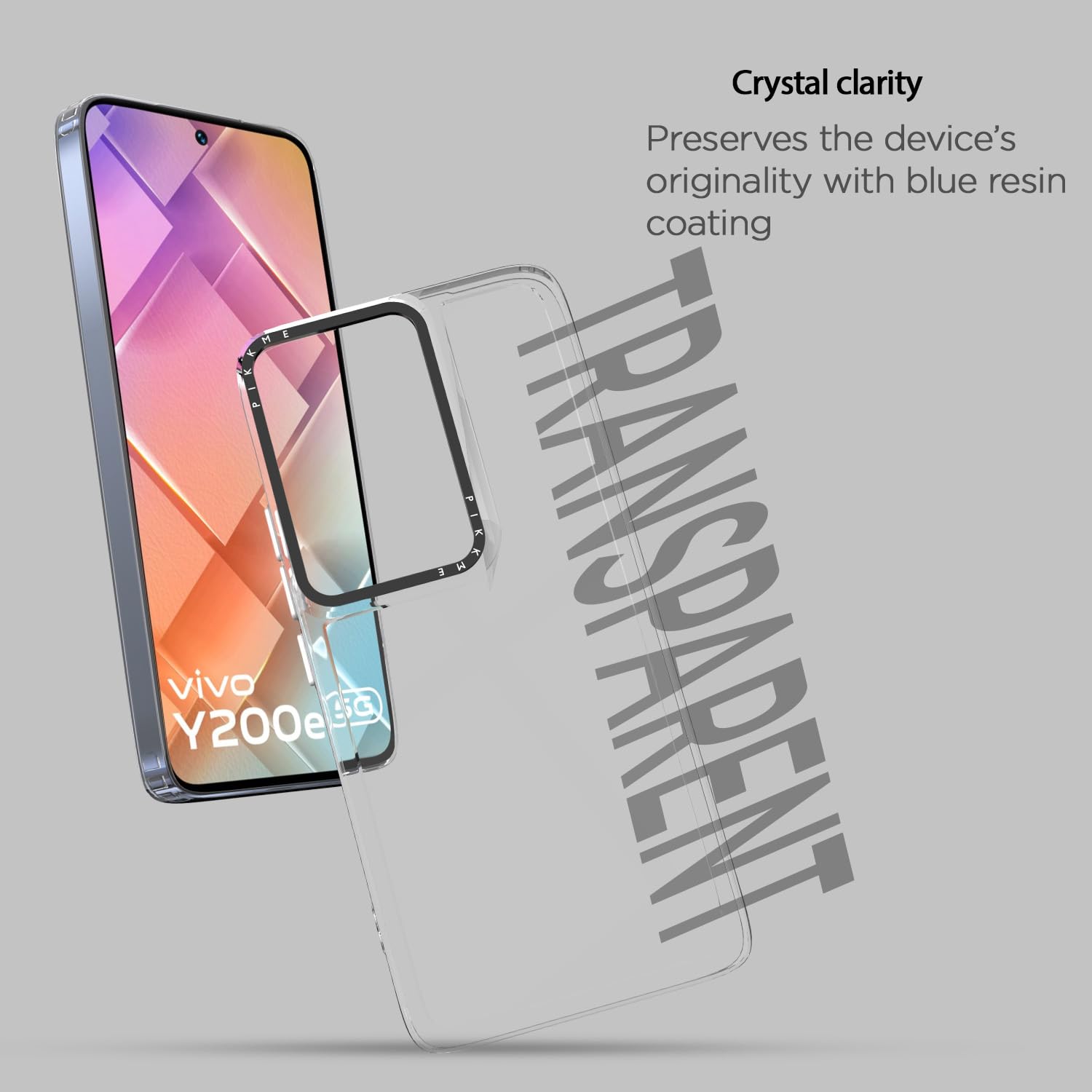 Transparent mobile back cover for Vivo Y200e 5G – Pikkme – photo 4