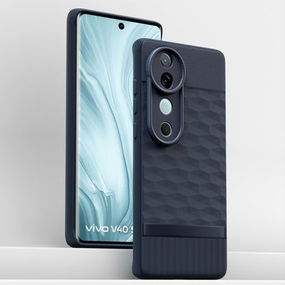 Pikkme Vivo V40 5G / V40 Pro 5G / T3 Ultra 5G Gencase Back Cover (Blue)