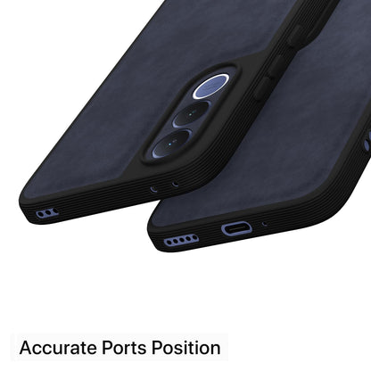 Pikkme Vivo V70 FE 5G Leather blue phone cover – photo 4