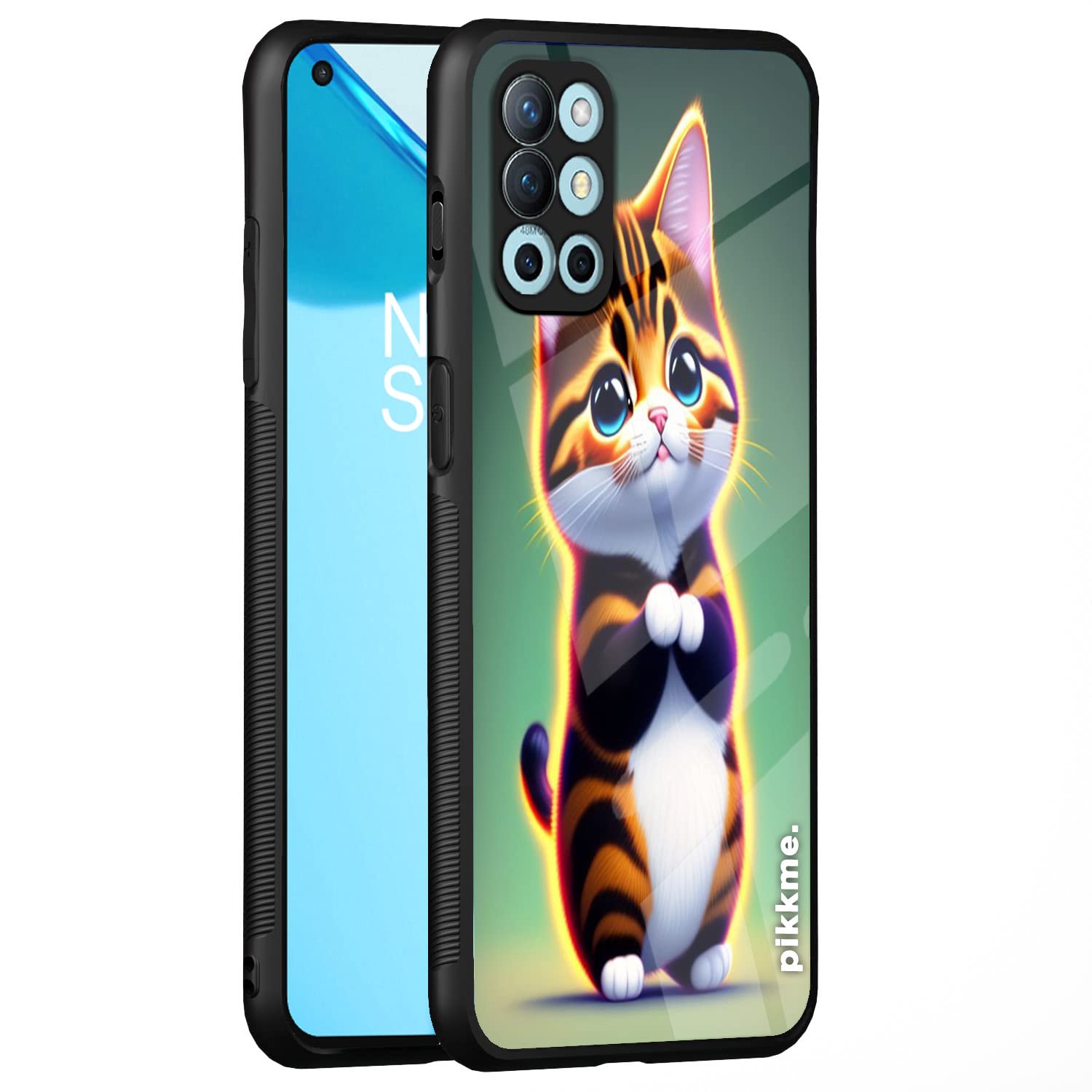 OnePlus 8T Cat mobile back cover by Pikkme
