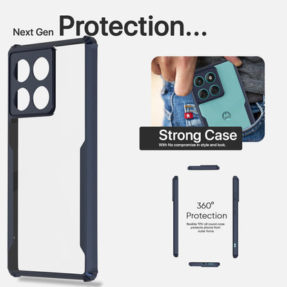 Blue Hybrid mobile cover for Moto Moto Edge 60/Edge 60 Fusion 5G – Pikkme – photo 7