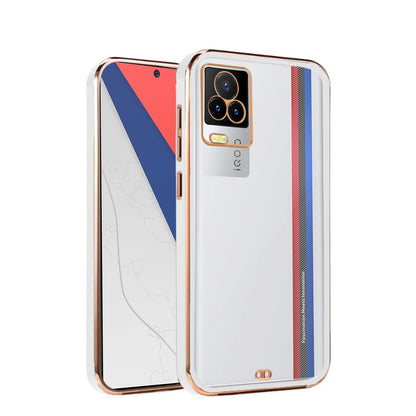 Pikkme white mobile back cover for iQOO 7 Legend 5G
