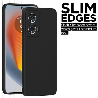 Black phone cover for Moto Edge 50 Fusion/G96 5G – Pikkme – photo 6