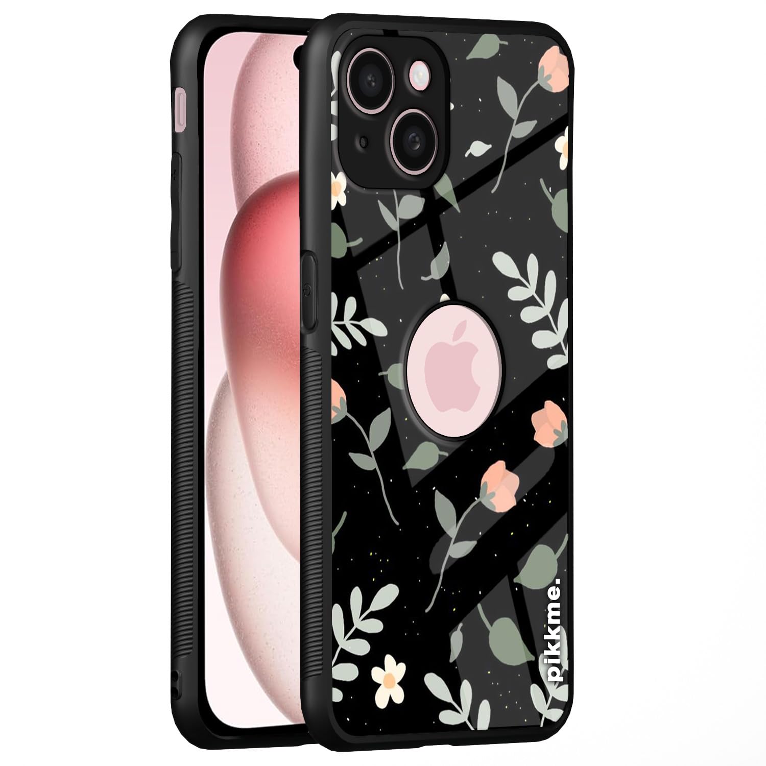 Flower Mobile back cover for iPhone 15 – Pikkme