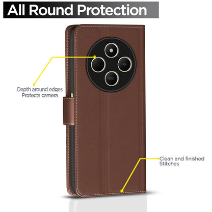 Pikkme Poco M7 5G tan flip cover – photo 4