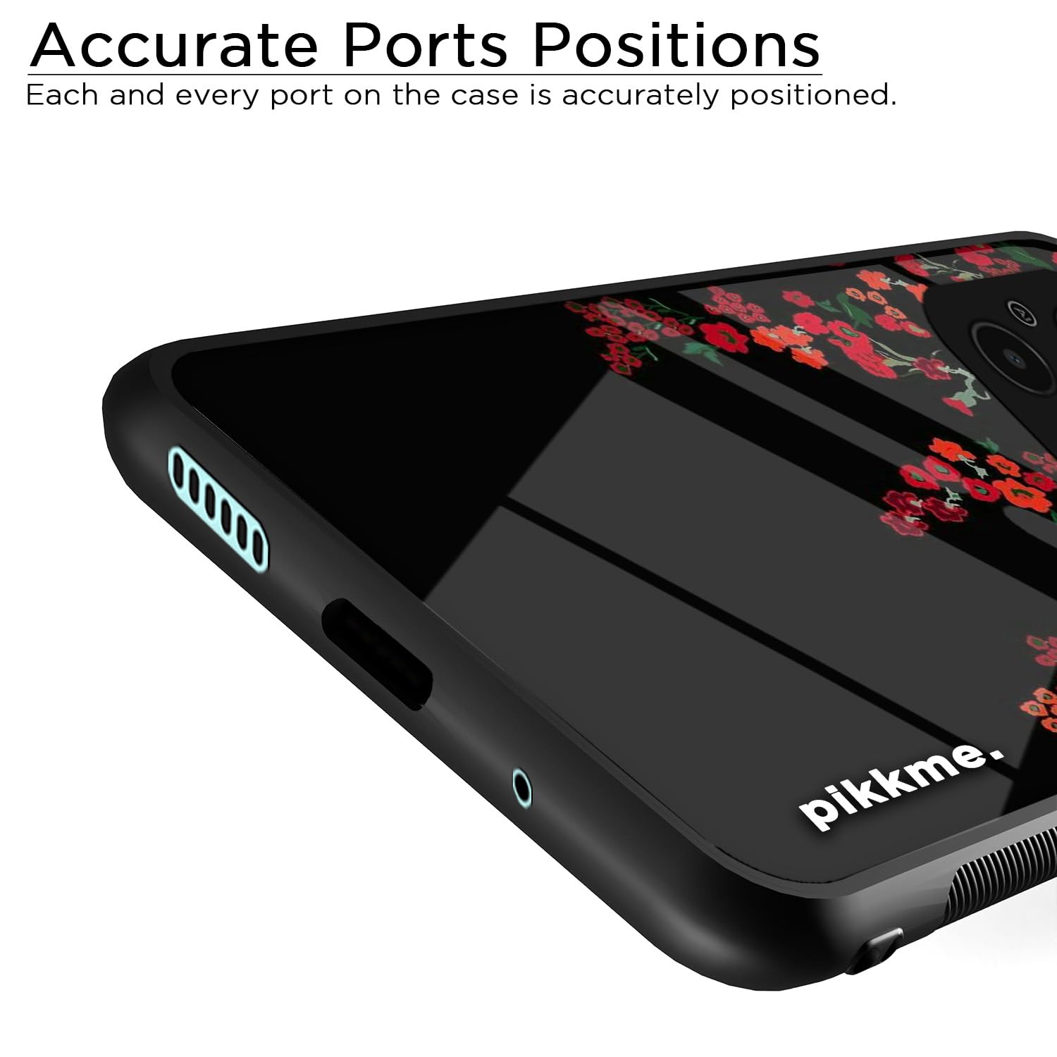 Pikkme Flower mobile cover for Redmi 12C/Poco C55 – photo 6