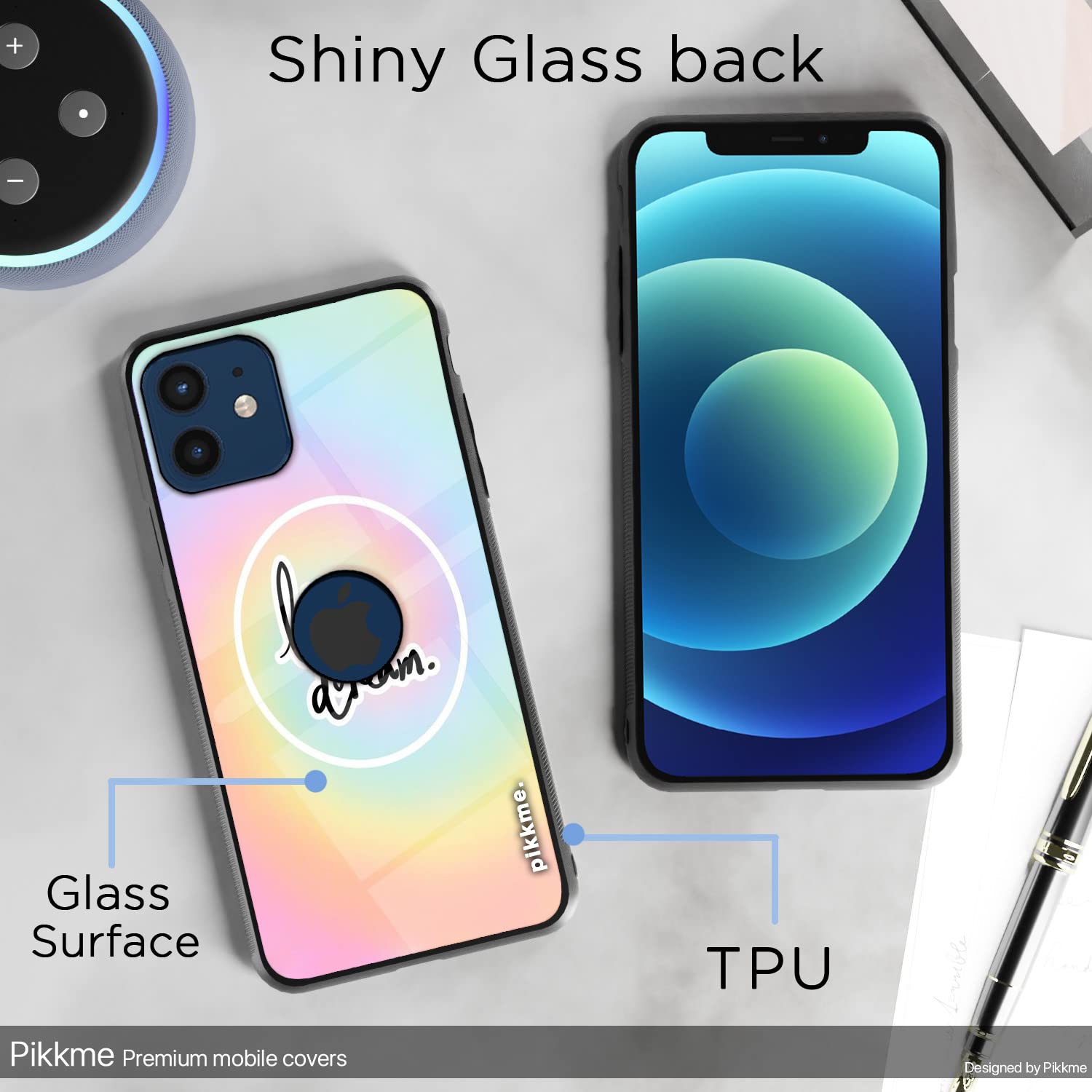 iPhone 12 Mini Hybrid phone cover by Pikkme – photo 3